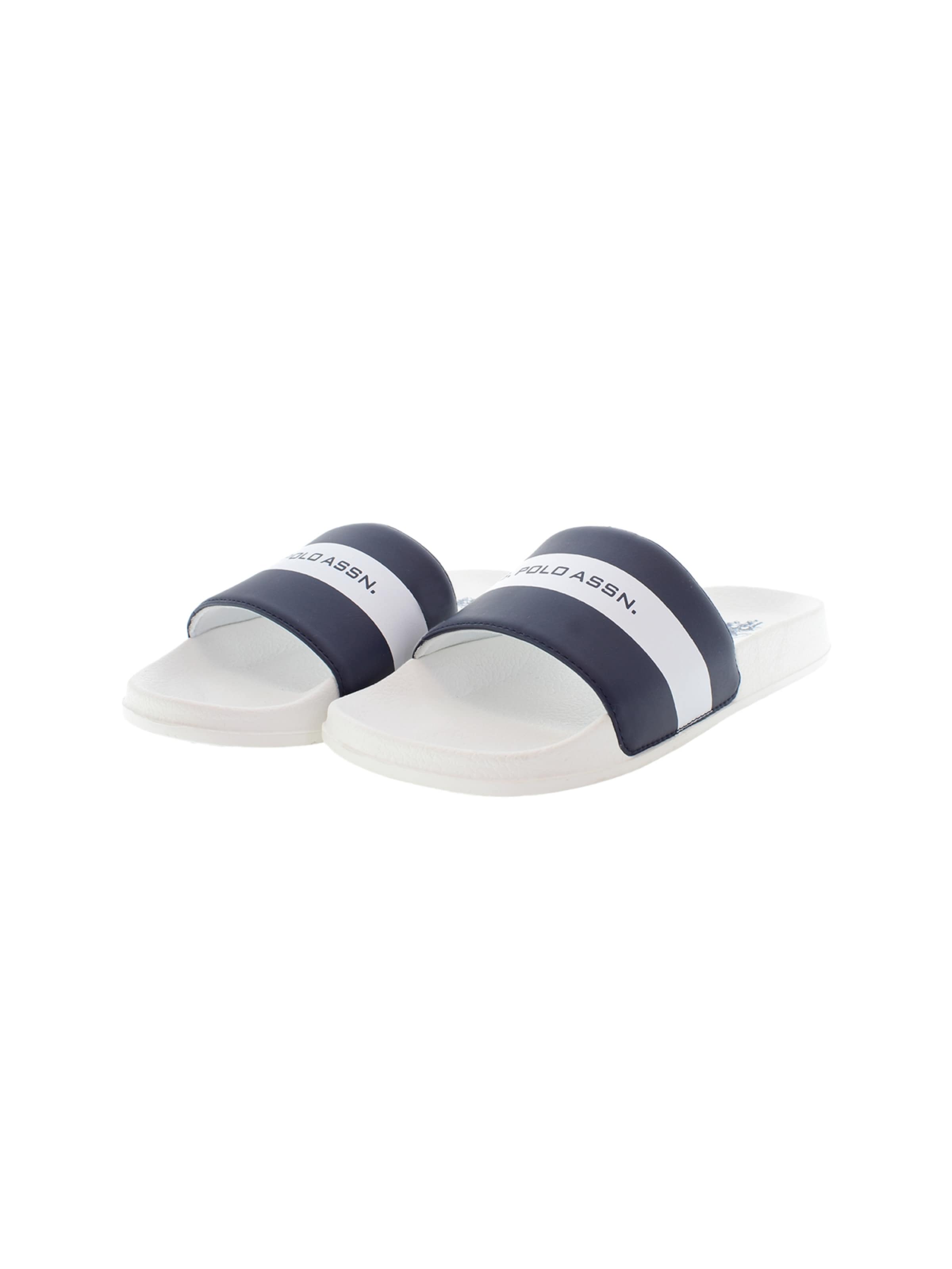 U.S. POLO ASSN. Pantolette in Weiß