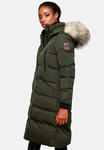 MARIKOO Winter coat 'Schneesternchen' in Green