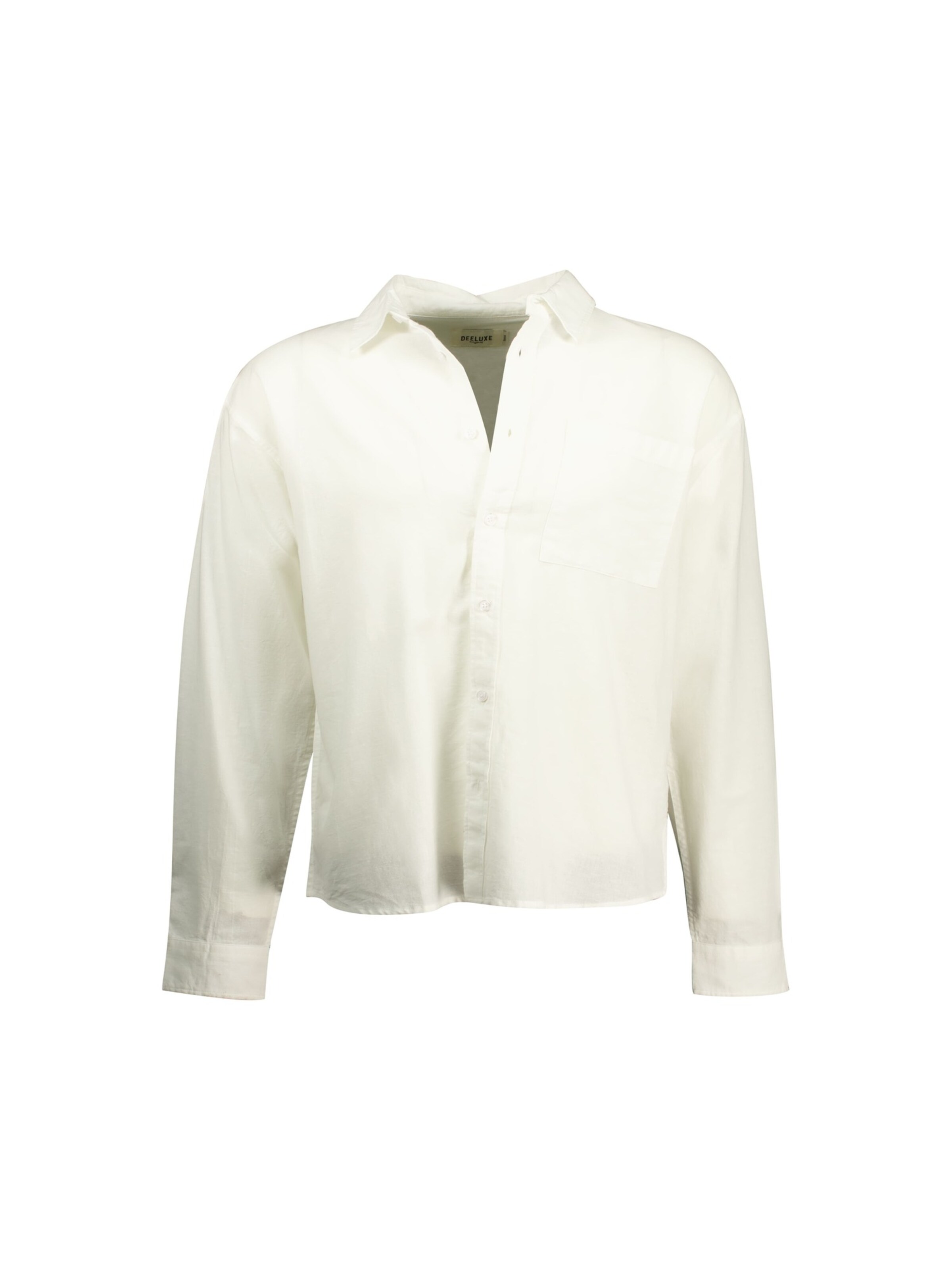 Deeluxe Chemise 'Solemio' en L en blanc, Vue avec produit
