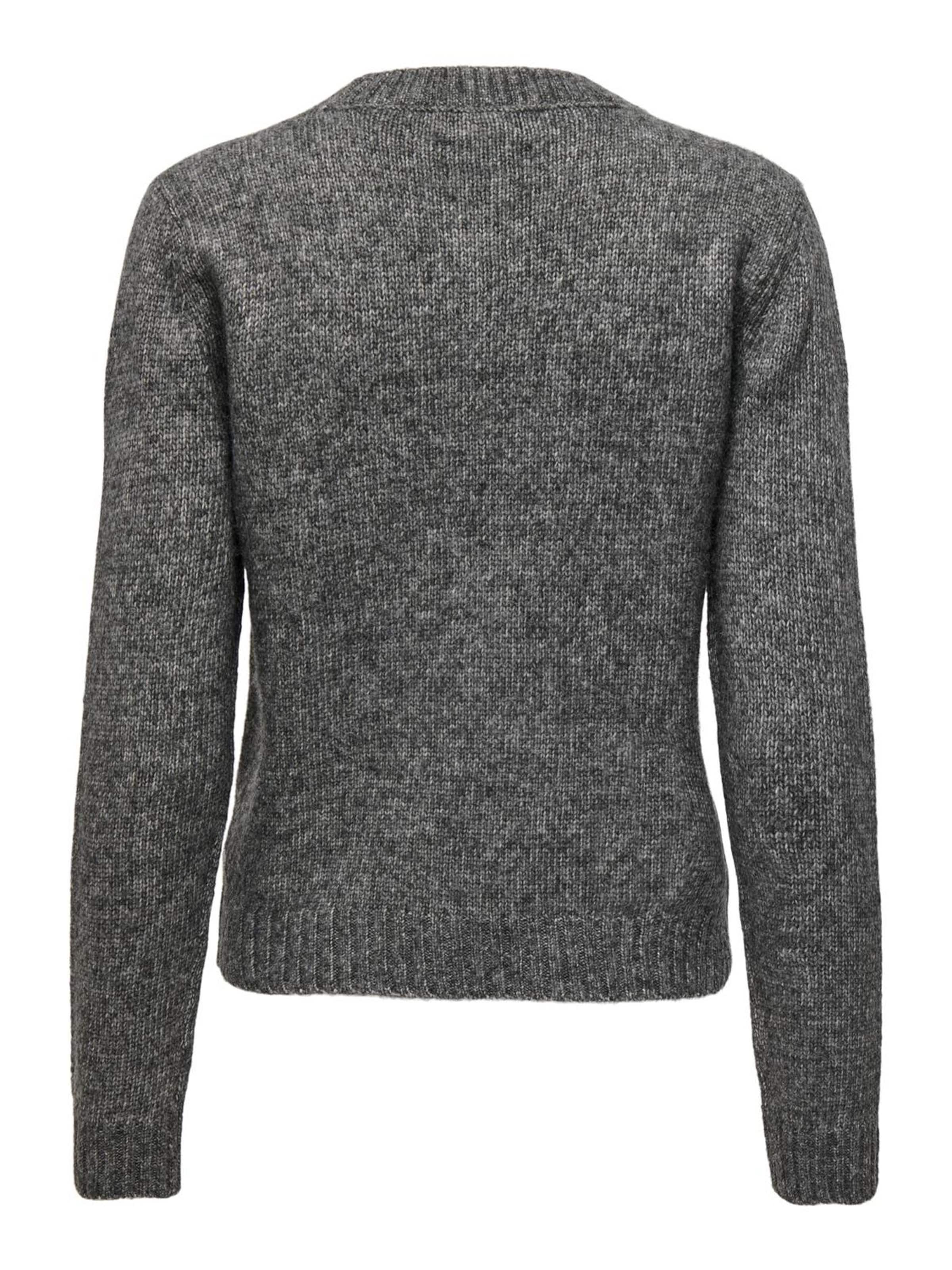 JDY Sweater 'Silja' in Grey