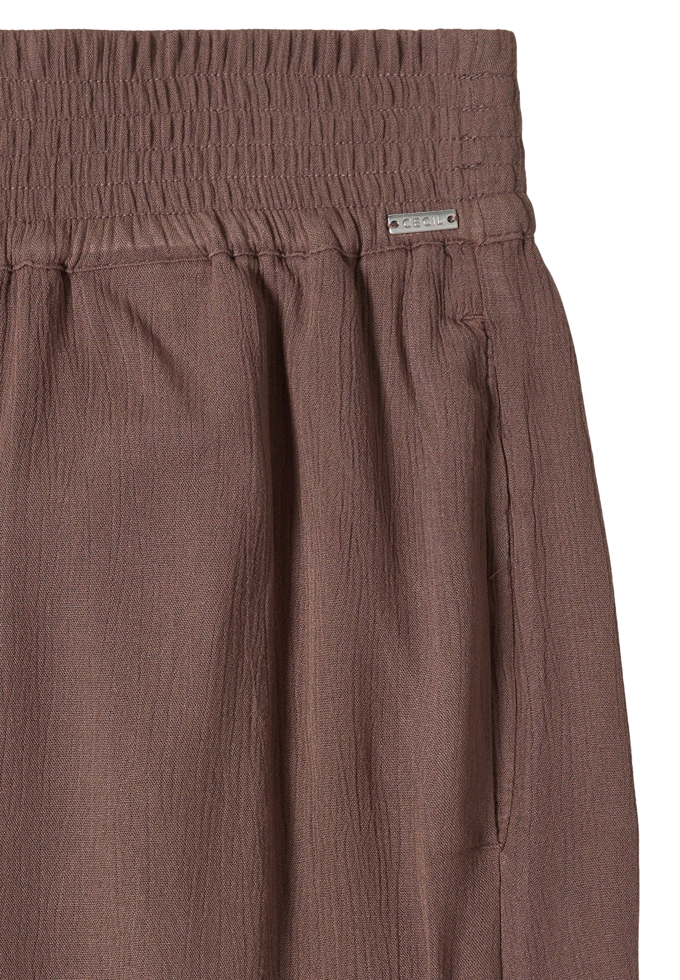 CECIL Loosefit Hose in Braun