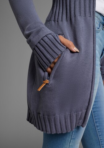 KangaROOS Knit Cardigan in Blue