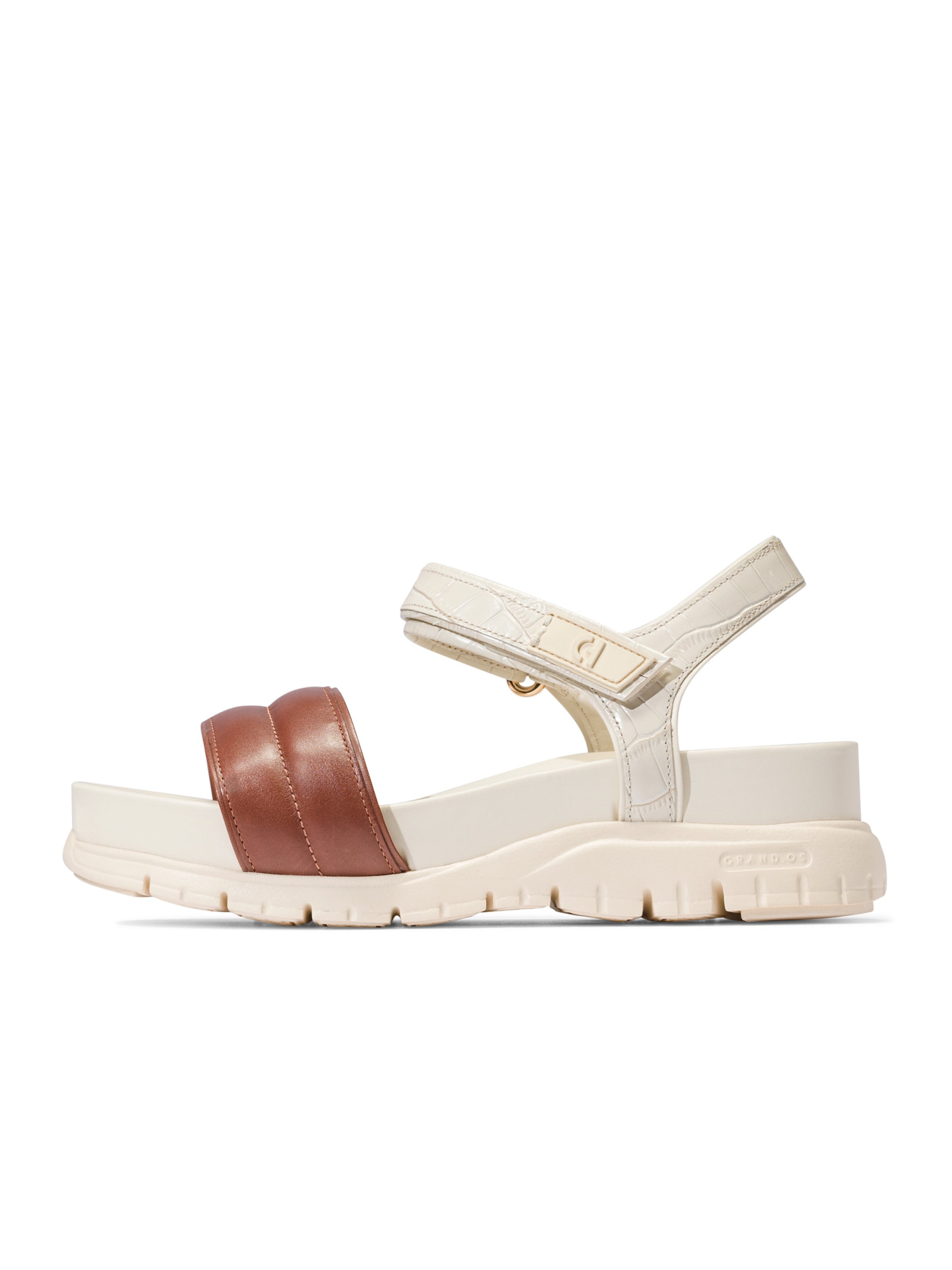 Sandales 'Zerogrand' Cole Haan en marron : devant