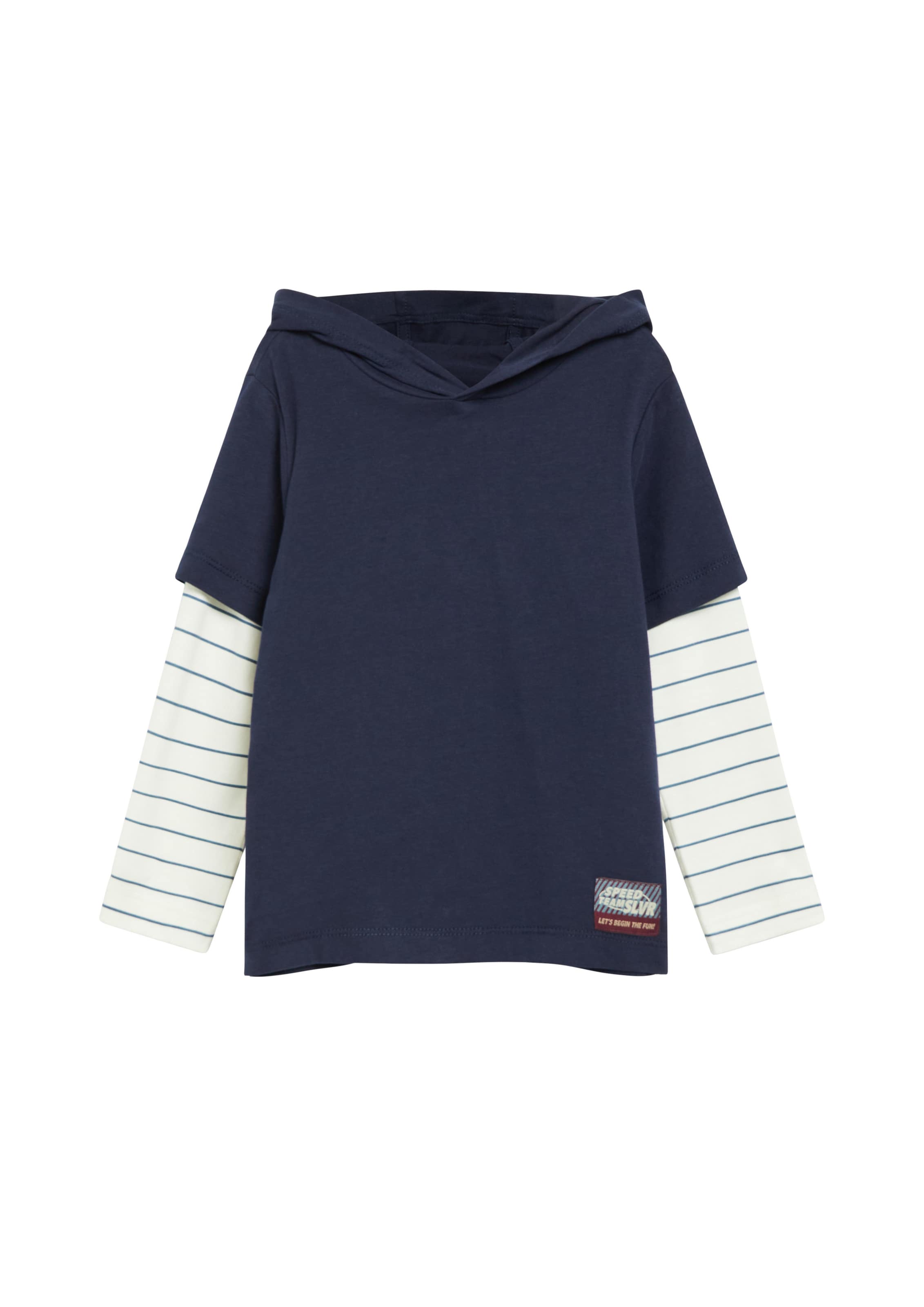 s.Oliver Shirt in Blauw: voorkant