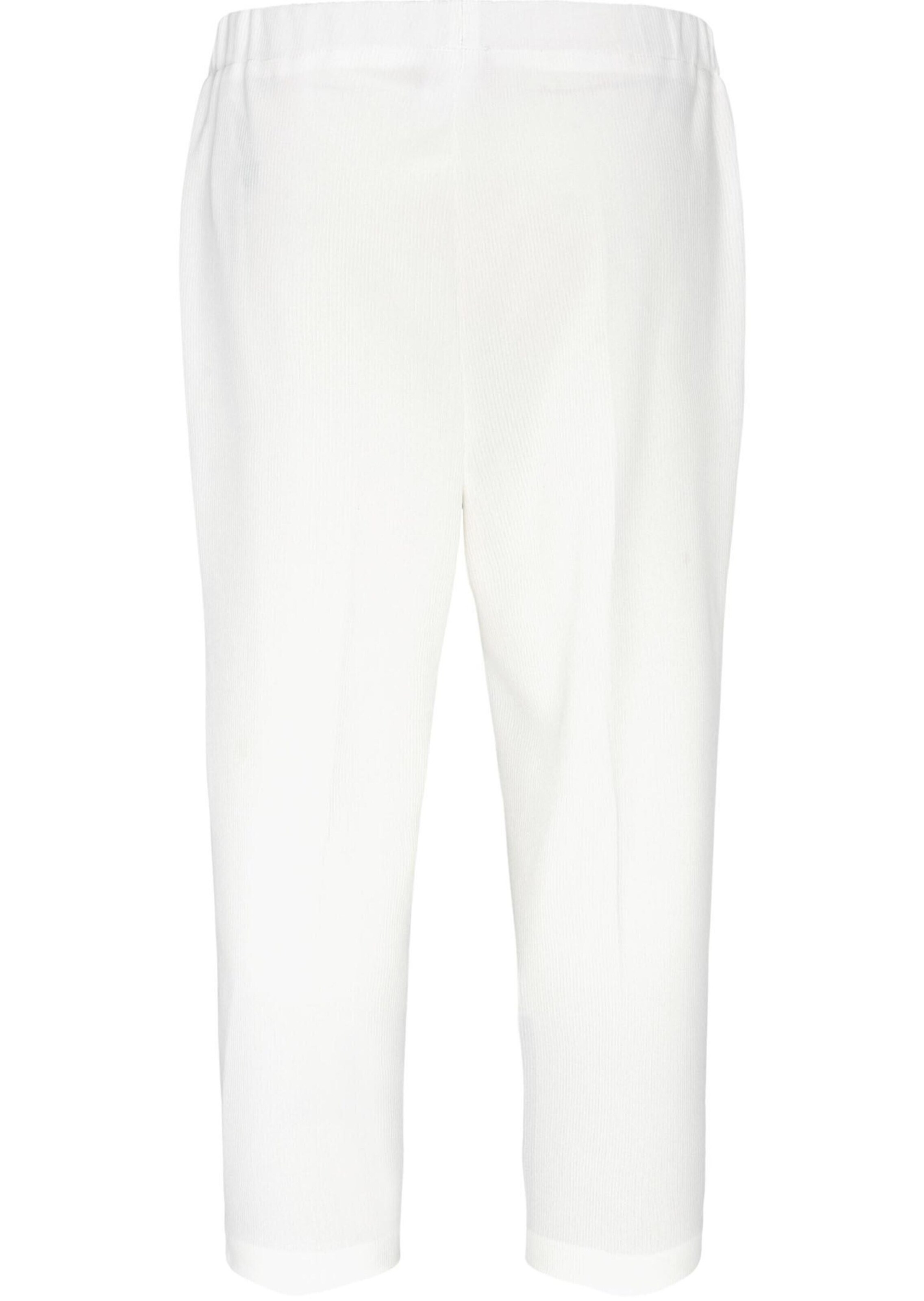 Regular Pantalon Goldner en blanc