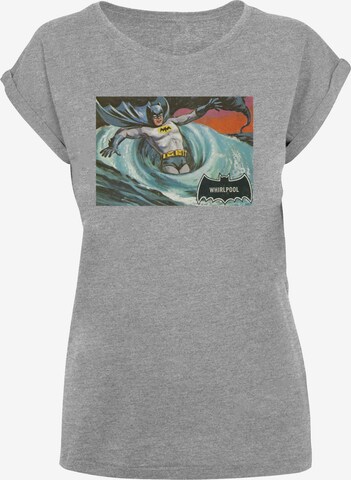 F4NT4STIC Shirt 'DC Comis Superhelden Batman TV Serie Whirlpool' in Grijs: voorkant
