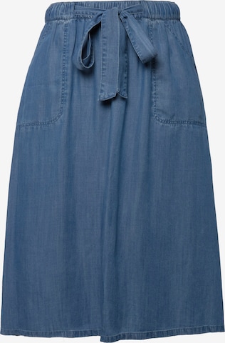 Ulla Popken Rok in Blauw: voorkant