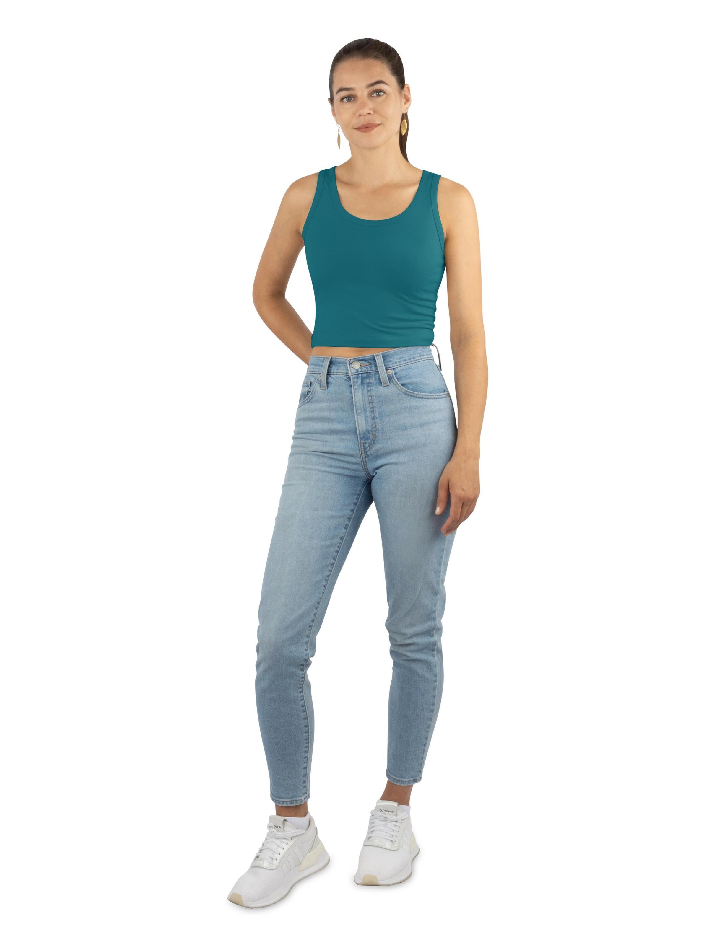 Janice Top ' Namlea ' in Blau
