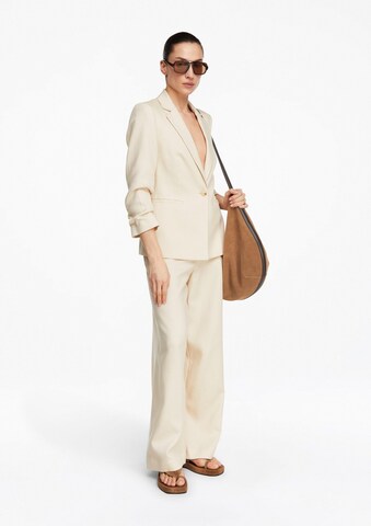 COMMA Wide leg Pants in Beige
