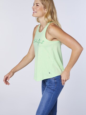 Oklahoma Jeans Top in Green