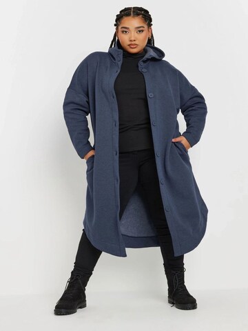 Parka mi-saison Stil Diva en bleu : devant