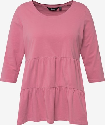 Ulla Popken Shirt in Roze: voorkant