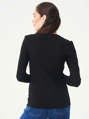 Organication Top in Schwarz