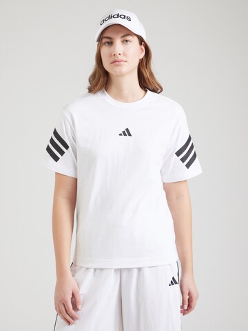 T-shirt fonctionnel 'Future Icons' ADIDAS SPORTSWEAR en blanc : devant