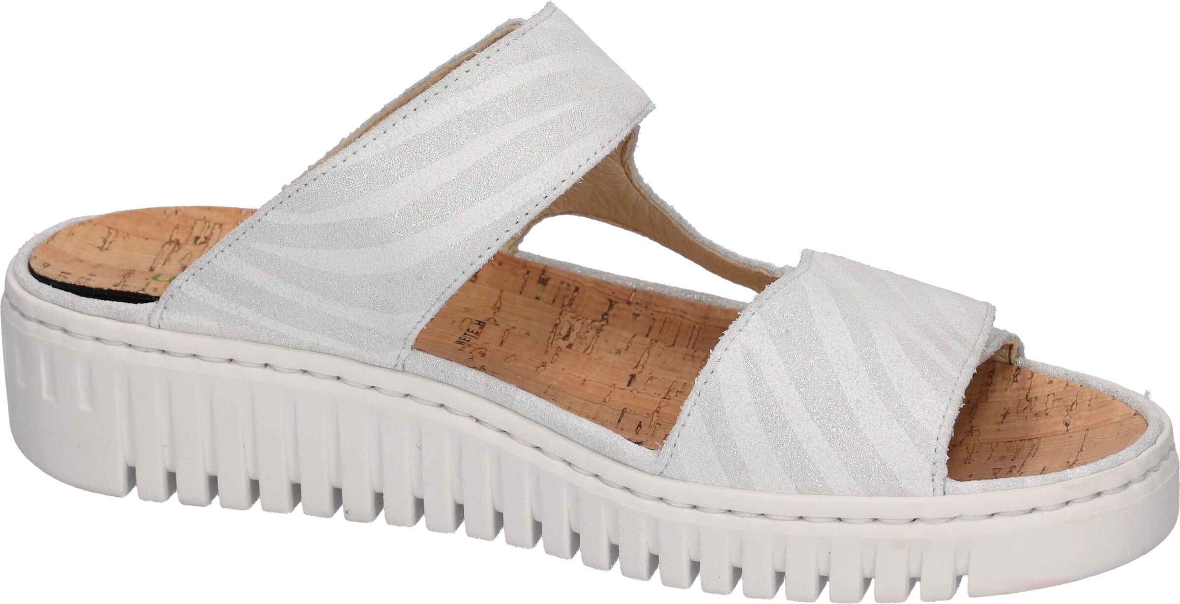 WALDLÄUFER Mule 'H-Willow' in White