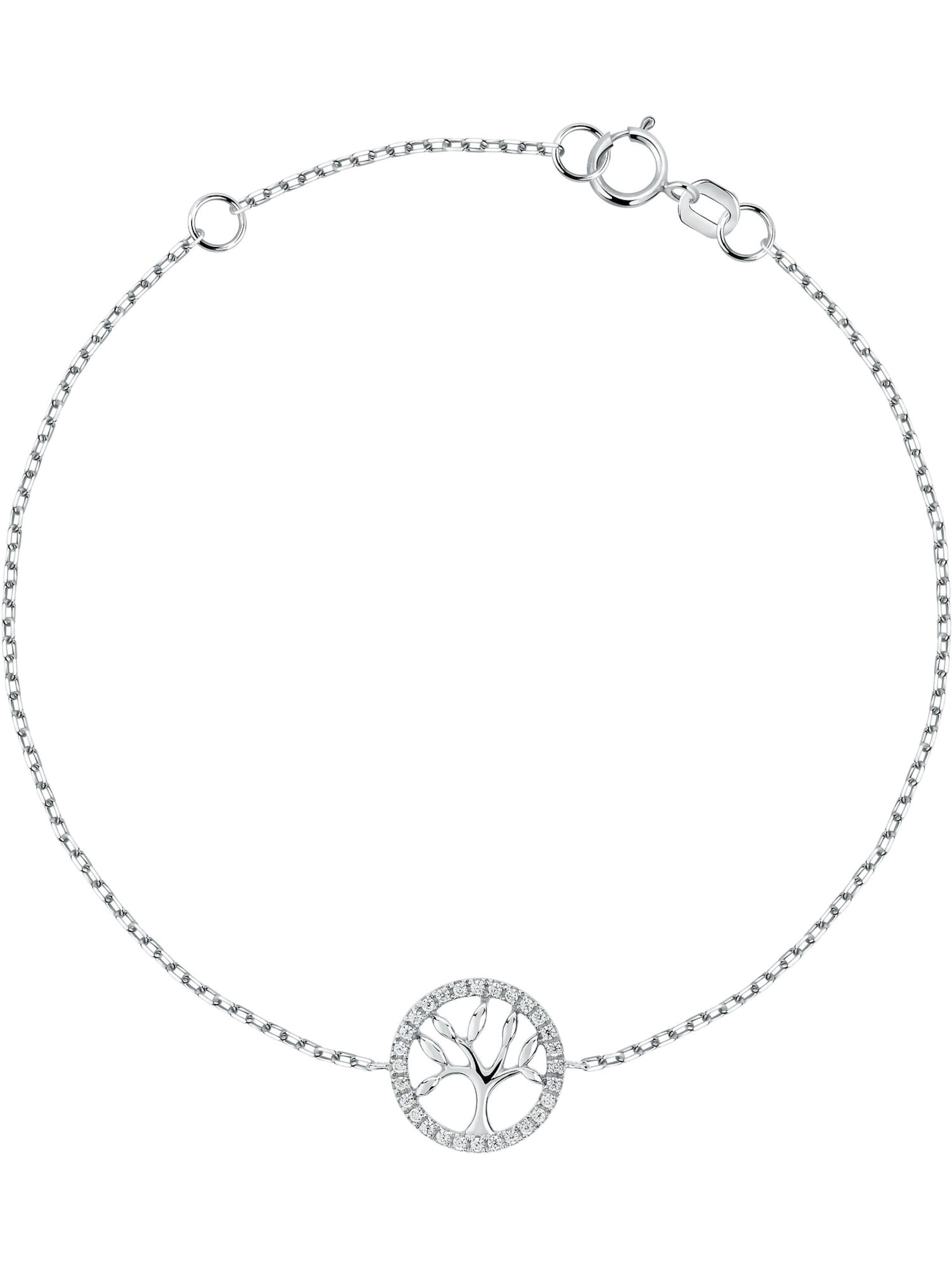 FAVS Armband in Weiß: Vorderseite