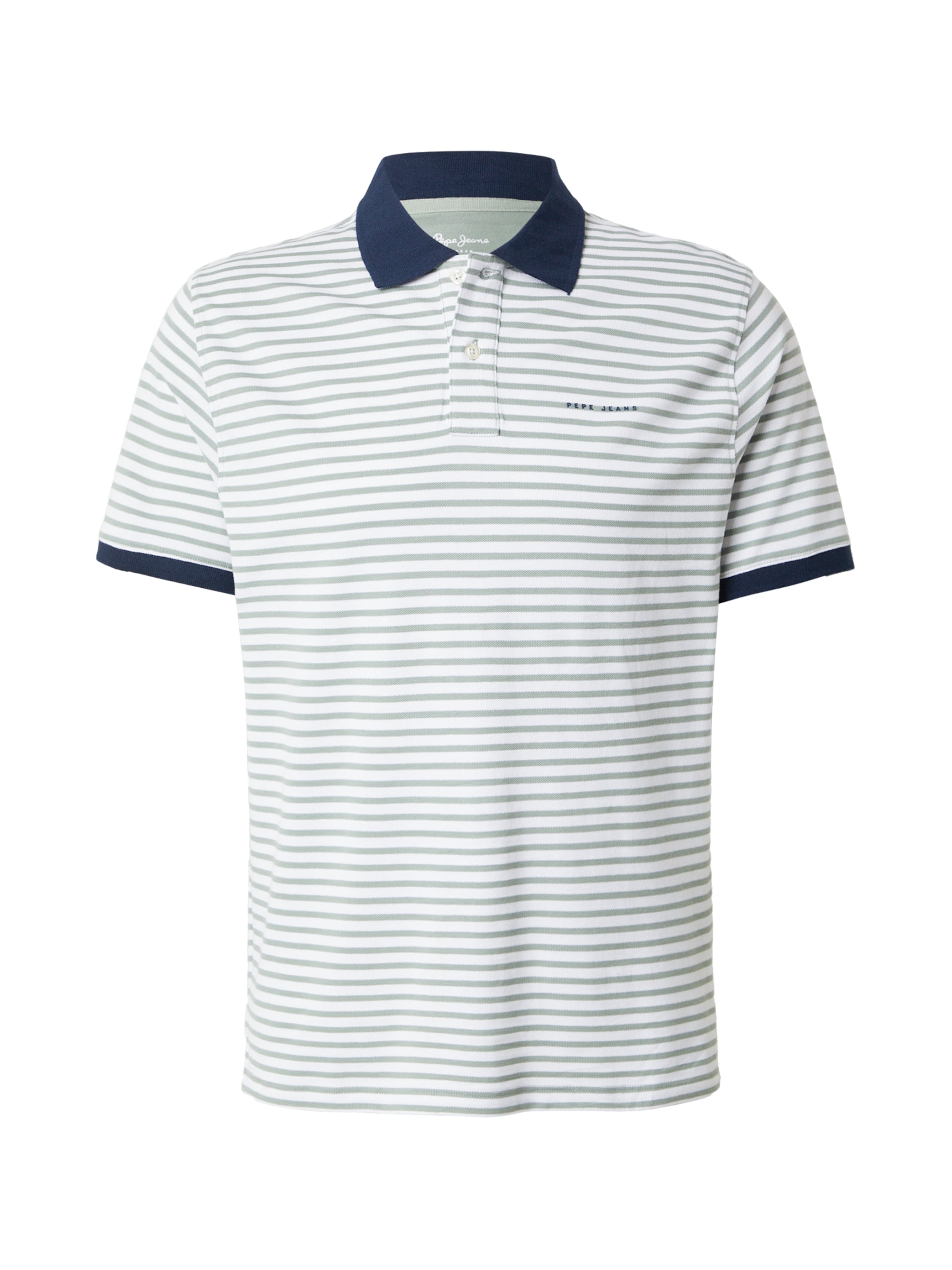 Pepe Jeans Тениска в зелено: отпред