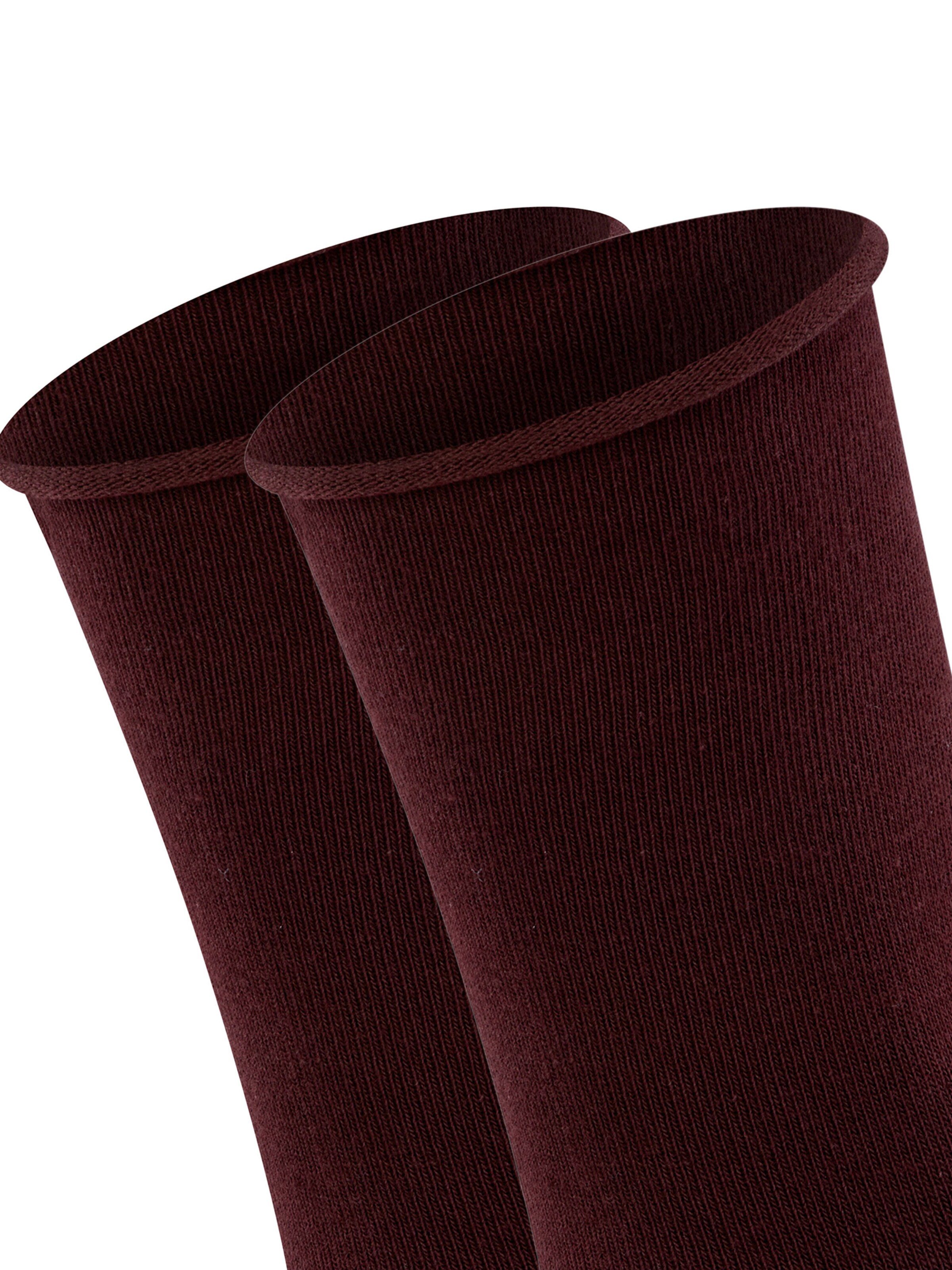 sarkans FALKE Zeķes 'Happy'