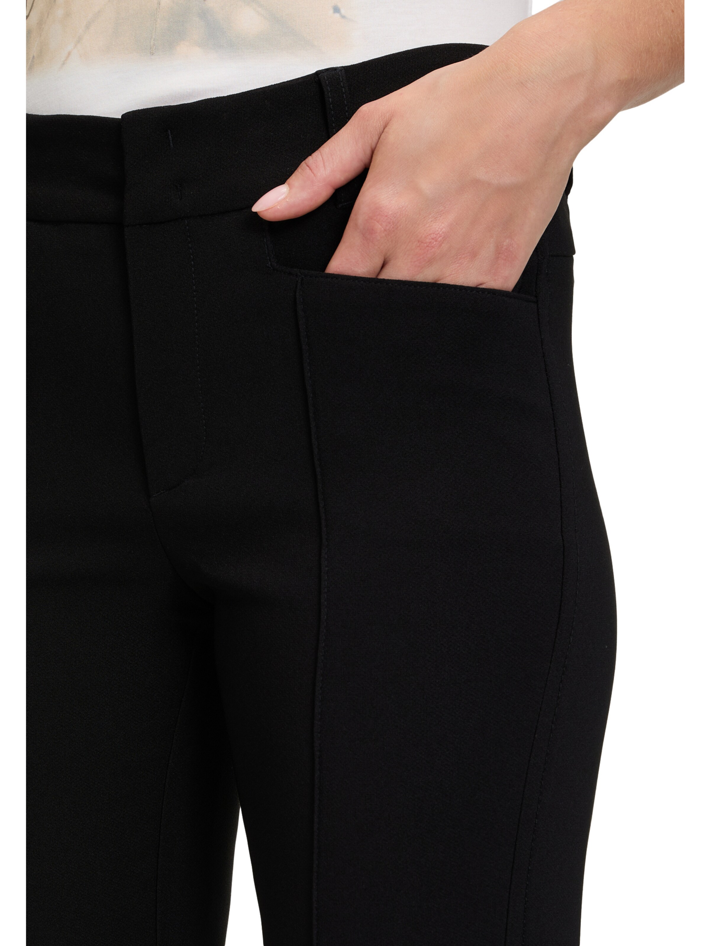 Cartoon Regular Broek in Zwart