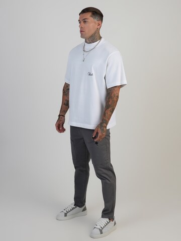 SikSilk T-Shirt in Weiß