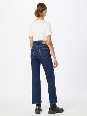 Evazați Jeans 'High Waisted Crop Flare' de la LEVI'S ® pe albastru