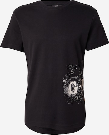 juoda G-STAR Marškinėliai: priekis