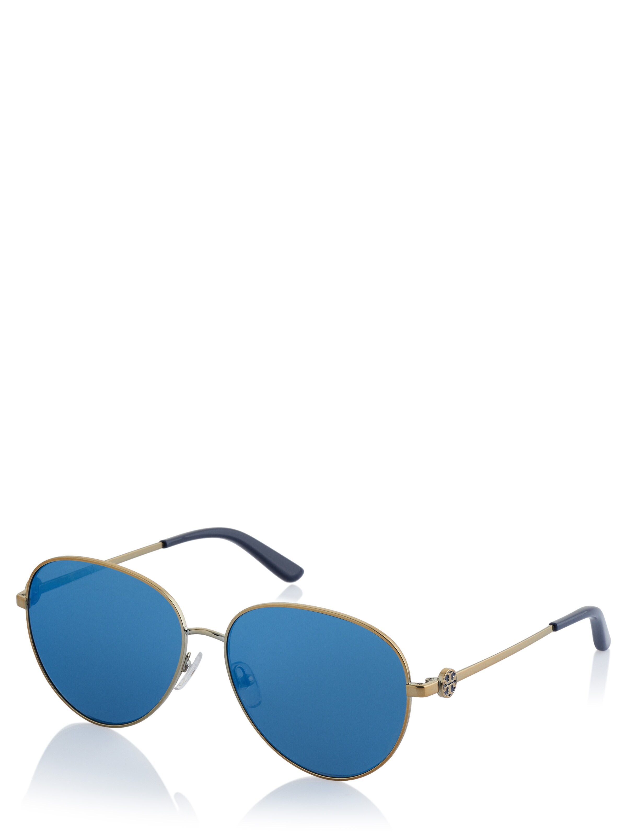 Tory Burch Sonnenbrille‌ in Gold: Vorderseite