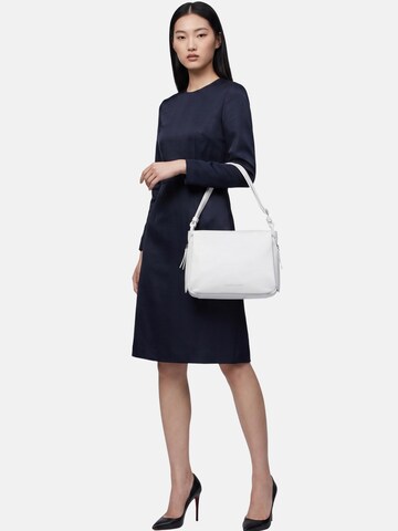 Borsa a spalla 'Sauvage' di Virginia Rhinè in bianco