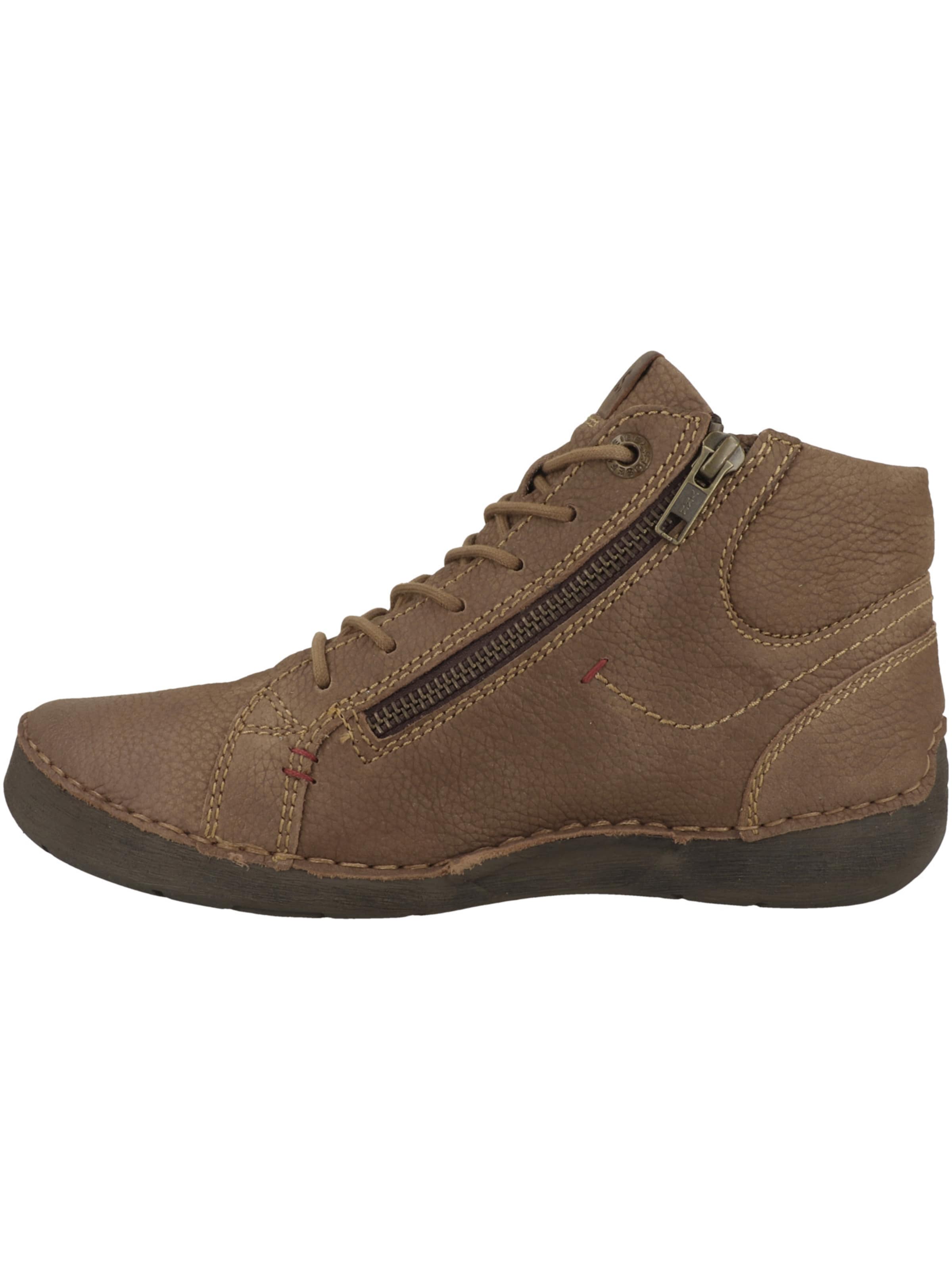 Bottines 'Fergey 67' JOSEF SEIBEL en marron : devant