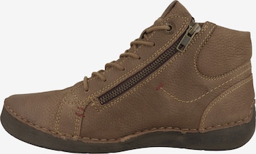 JOSEF SEIBEL Veterlaarsjes 'Fergey 67' in Bruin: voorkant