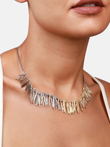 SOHI Necklace 'Melva' in Silver: front