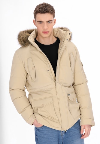 Mo Arctic - Chaqueta de entretiempo en beige: frente