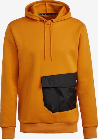 ADIDAS SPORTSWEAR Athletic Sweatshirt in Orange: front