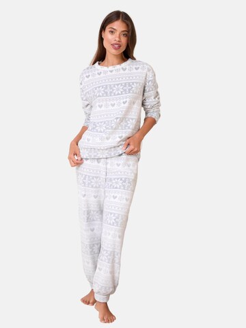 Lipsy Pajama in Grey: front