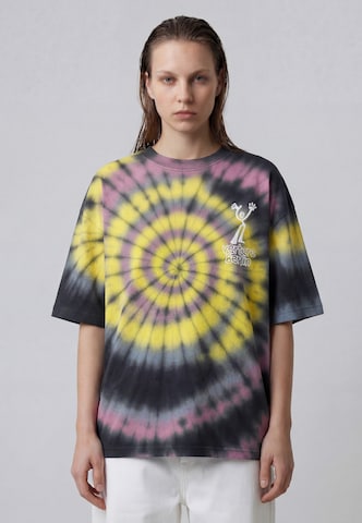 Vertere Berlin Shirt 'Day 'n' Night' in Grey: front