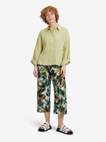 Cartoon Blouse in Groen