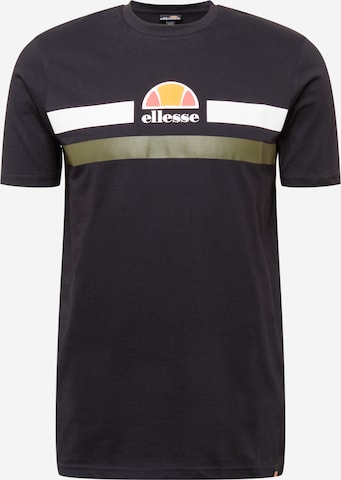 ELLESSE Shirt 'Aprel' in Zwart: voorkant