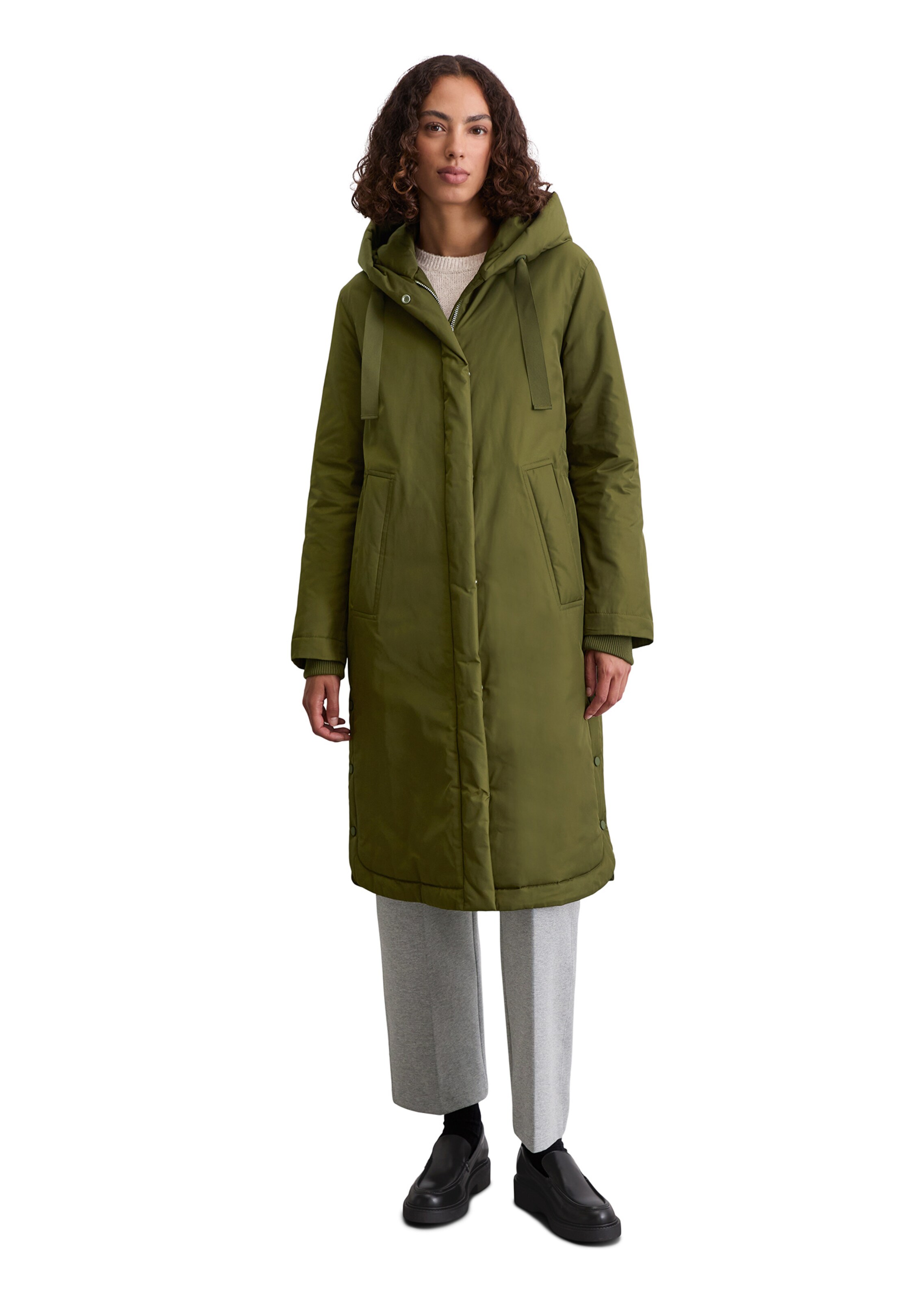 Parka mi-saison Marc O'Polo en vert