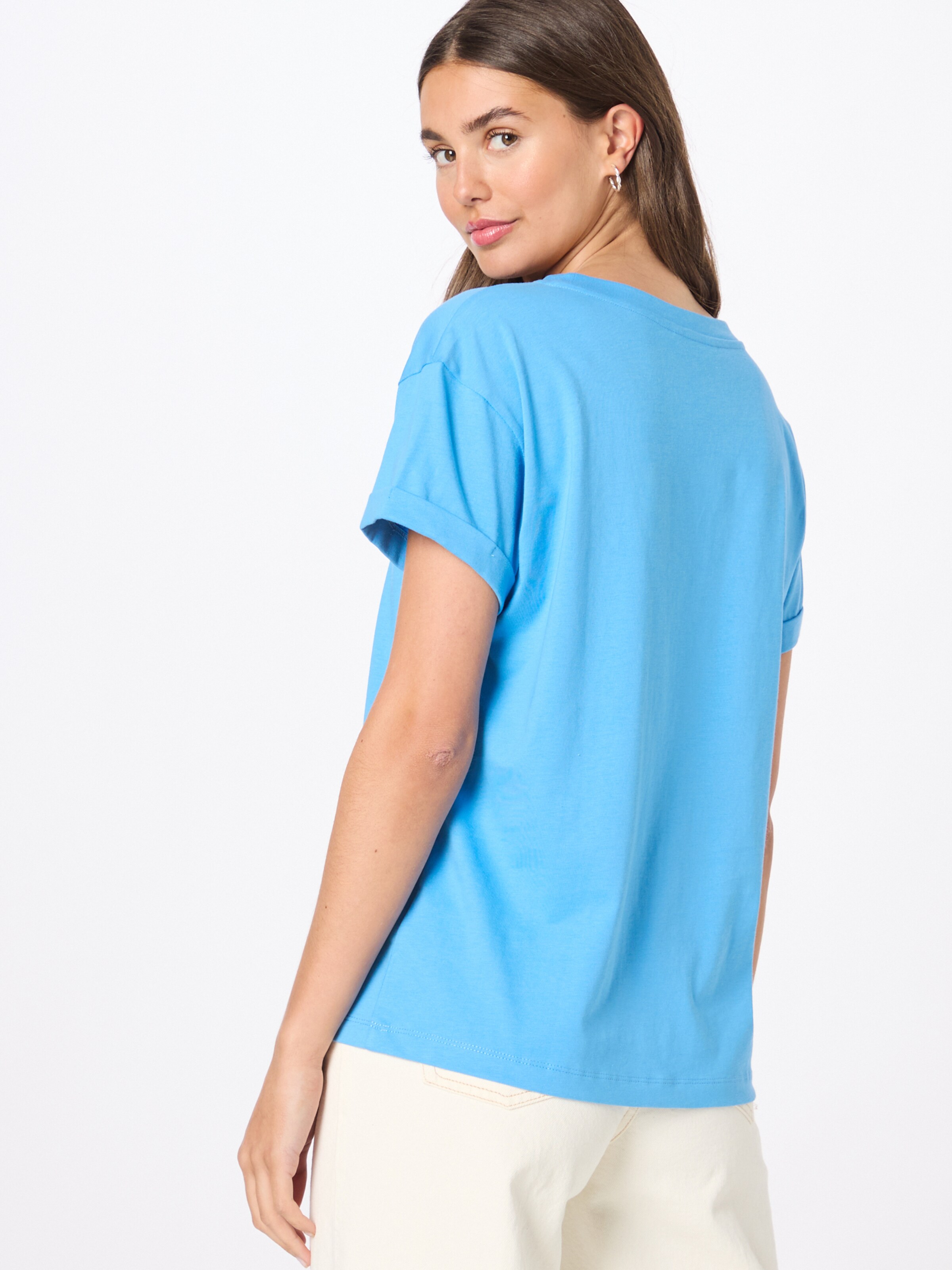 Frauen Shirts & Tops TOMMY HILFIGER T-Shirt in Hellblau - KI04314 Frauen Shirts & Tops TOMMY HILFIGER T-Shirt in Hellblau - KI04314