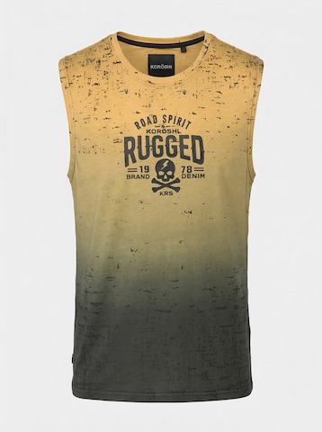 KOROSHI Paita värissä keltainen