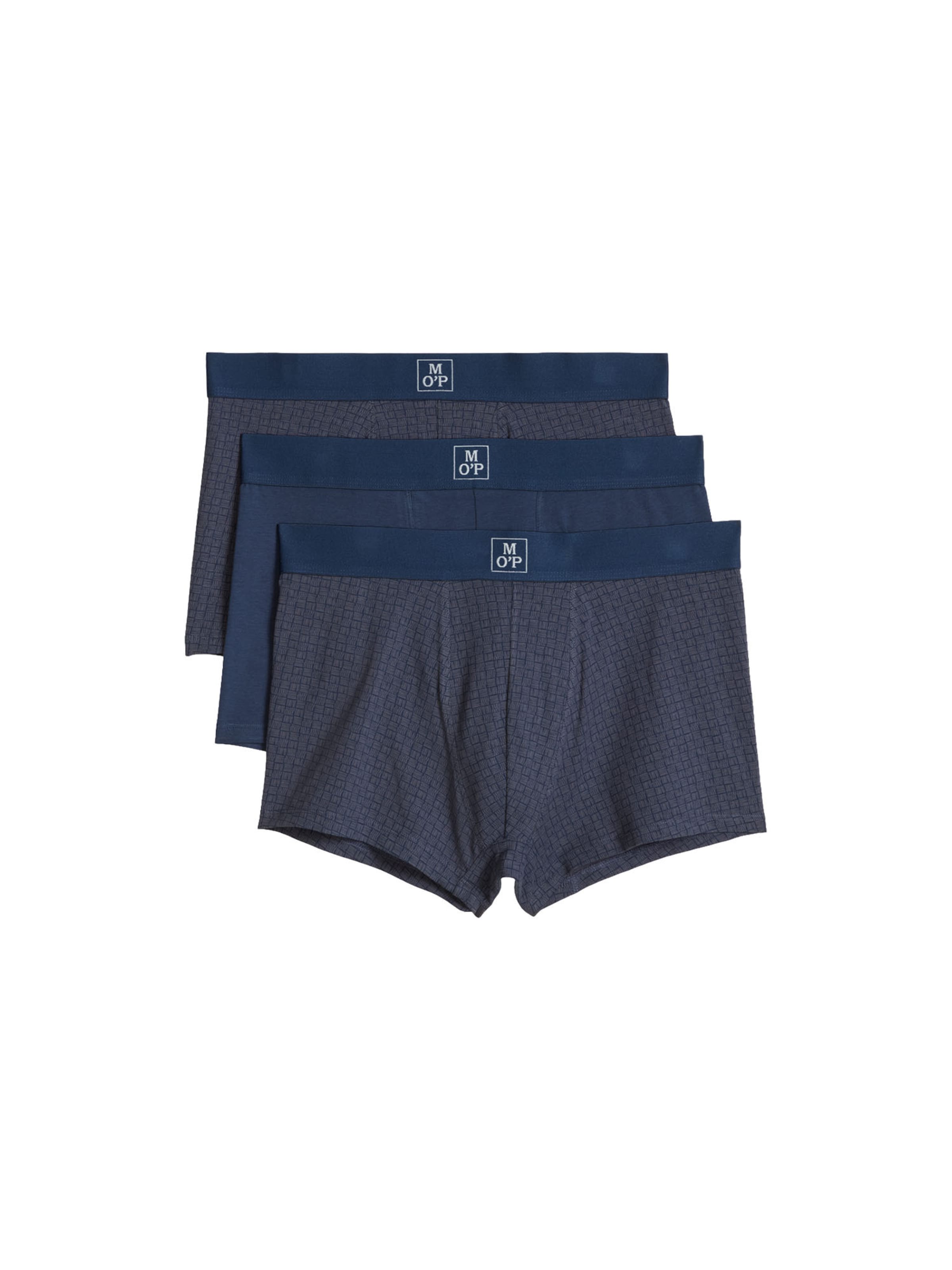 Marc O'Polo Boxers ' Essentials ' en L en bleu foncé, Vue avec produit