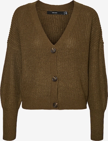 VERO MODA Cardigan 'Lea' i grøn: forside