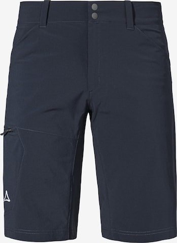 Schöffel Regular Outdoorbroek ' Shorts Danube M ' in Blauw: voorkant