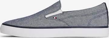TOMMY HILFIGER Slip on -tennarit 'HARLEM CORE II' värissä sininen: etupuoli