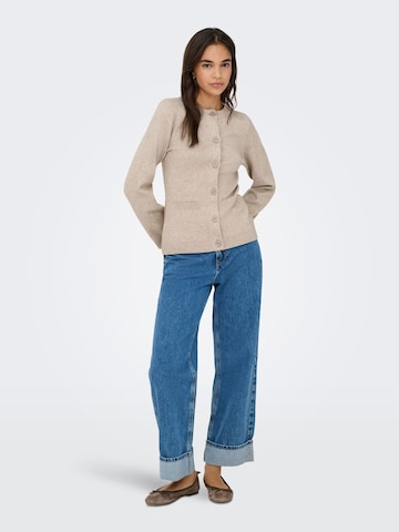 ONLY Strickjacke 'ONLKATIA' in Beige