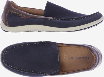 SALAMANDER Flats & Loafers in 42 in Blue: front