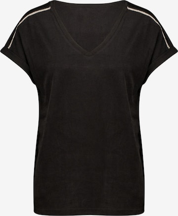 T-shirt Deeluxe en noir : devant