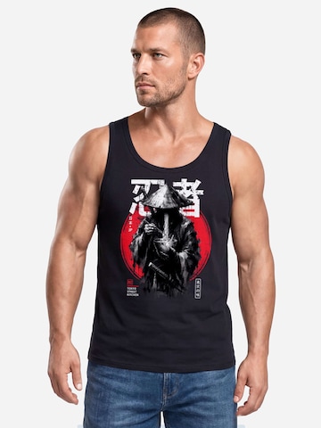Neverless Shirt 'Rōnin' in Black: front