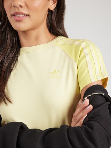 ADIDAS ORIGINALS Shirt 'Adicolor' in Yellow