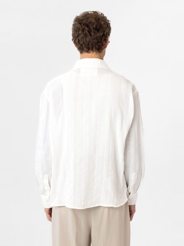 Regular fit Camicia 'Cristiano' di Antioch in bianco